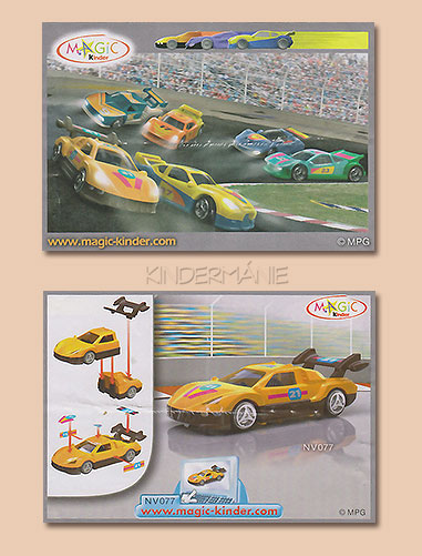 NV 077 - 082 (závodní auta)