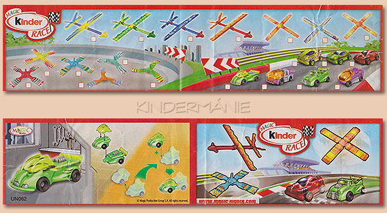 UN 054 -056 + 062 - 065 (Future Cars)