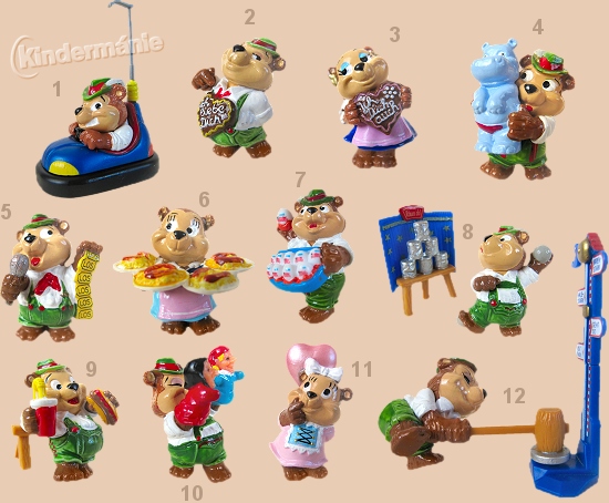 Top Ten Teddies in Volfsfeststimmung