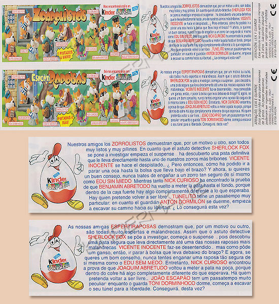 Zorrolistos/Esperti Raposas (SP/PT)