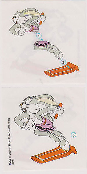 Stavebný návod k Bugs Bunny - sprinter