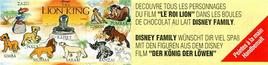 The Lion King BPZ FR+D