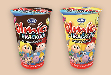 Jogurty Olma s překvapením