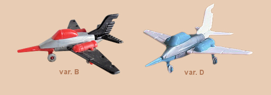 Barevné varianty A - D