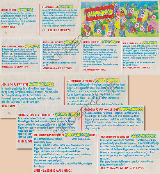 SP PT B NL GB AT CH - Happy Hippos