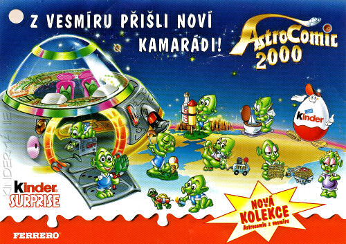 Astro Comic - letáček CZ