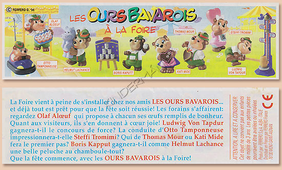 Les Ours Bavarois a la Foire - F