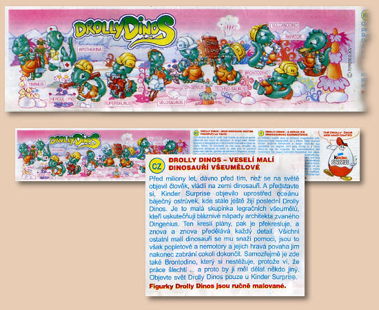 Drolly Dinos CZ 1998