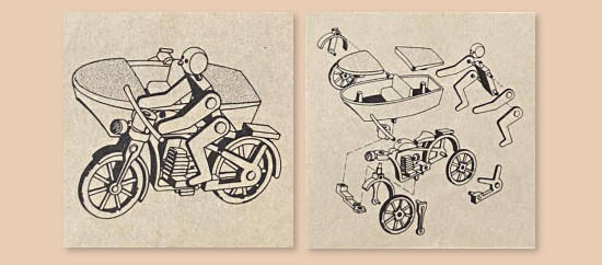 Motorka se sajdkárou