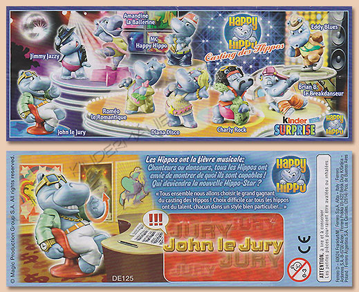 Happy Hippo Casting des Hippos (FR)