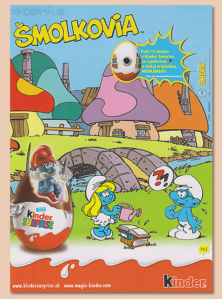 Šmolkovia - letáček SK
