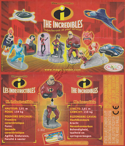 LES INDESTRUCTIBLES/THE INCREDIBLES (BNL)