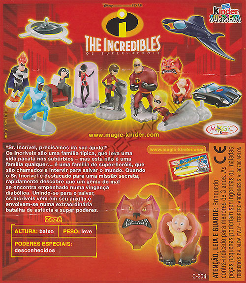 THE INCREDIBLES (PT)