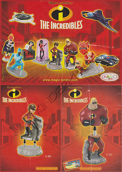 THE INCREDIBLES (OEU,WEU)