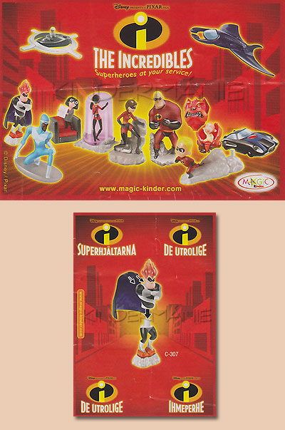 SUPERHJÄLTARNA/ DE UTROLIGE/IHMEPERHE (SKAN)