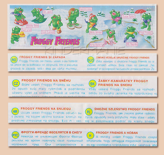 RO/SLO/CZ/... - Froggy Friends